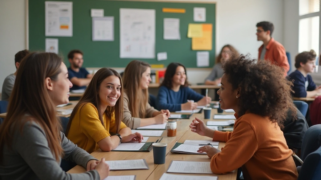 Grupo estudiando mentalidad de crecimiento